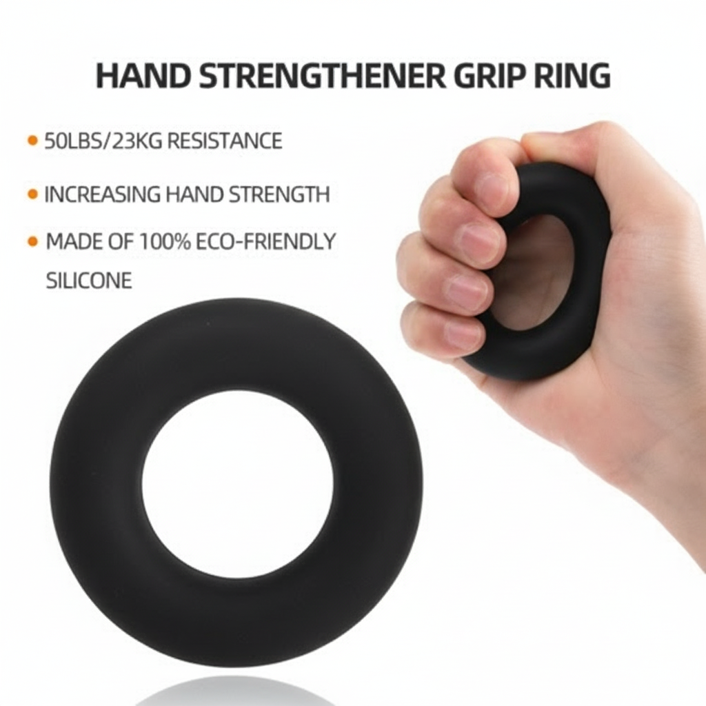 Gym Fitness Adjustable Count Hand Grip Set